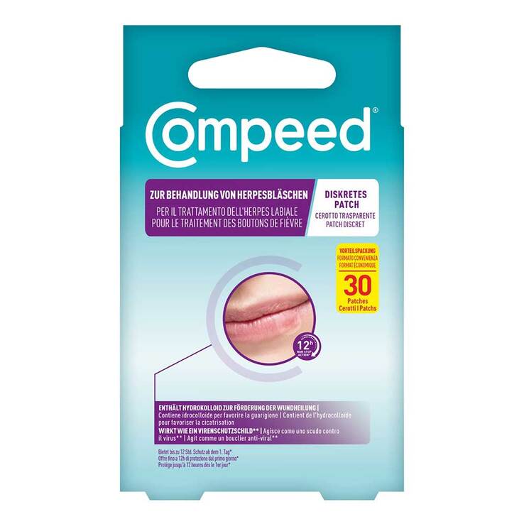 Compeed Herpesbläschen Patch Vorteilspack, 30 St