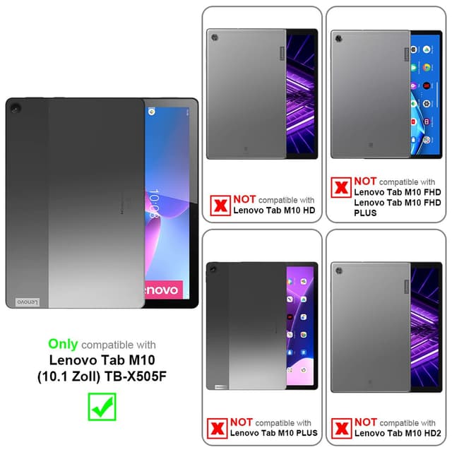 Lenovo Tab M10 (10.1 tomme) TB-X505F 3x Skærmbeskytter