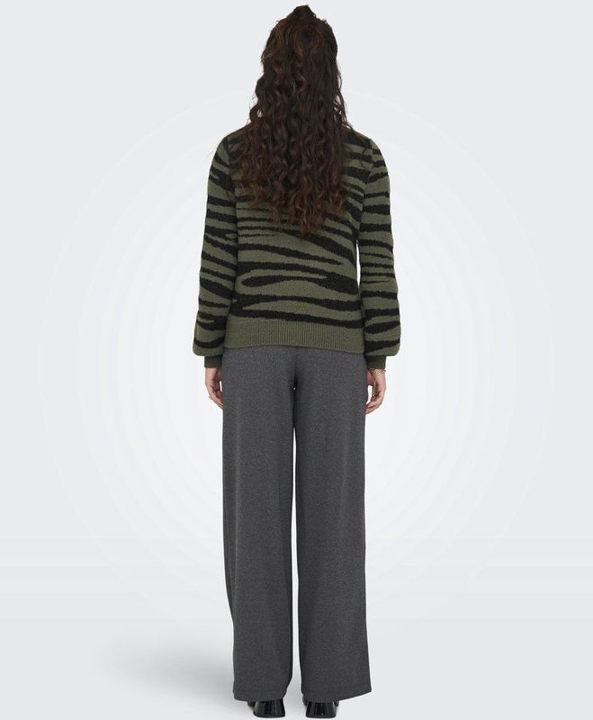 JDY - Gebreide Pullover - O-hals - Lange Mouwen - Regular Fit