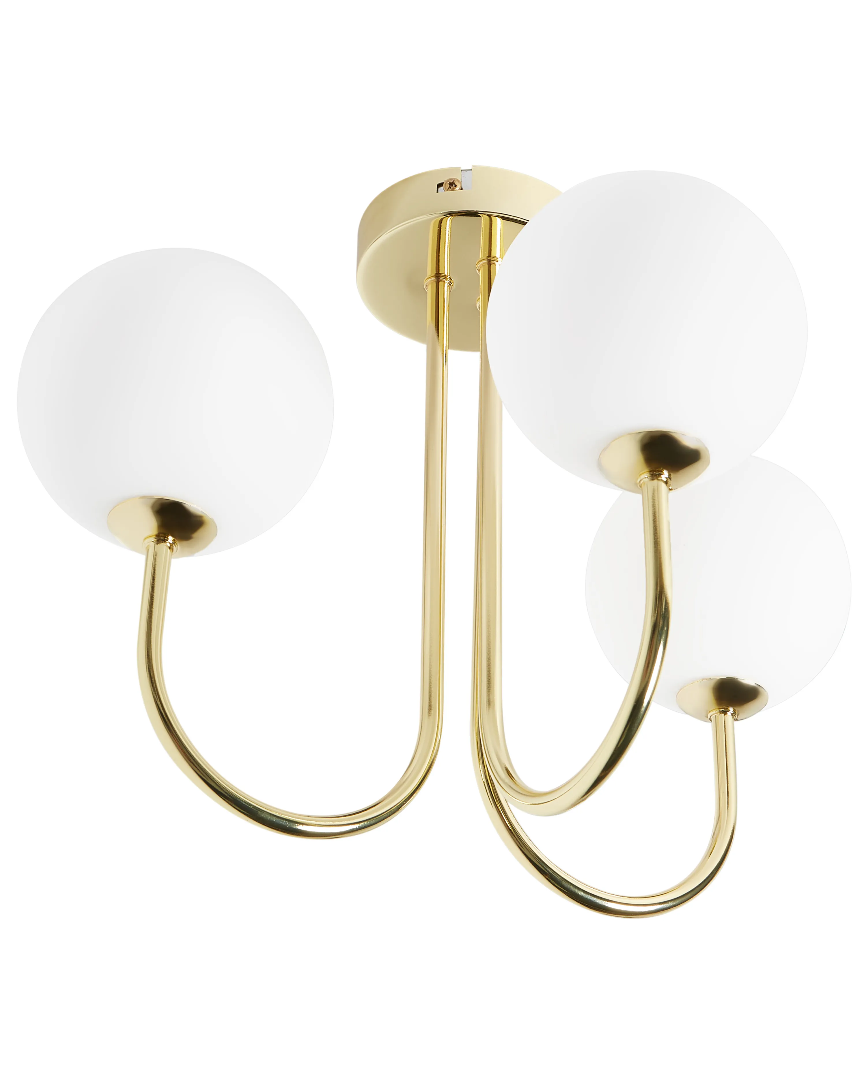 Plafondlamp SHIRE Glas Wit
