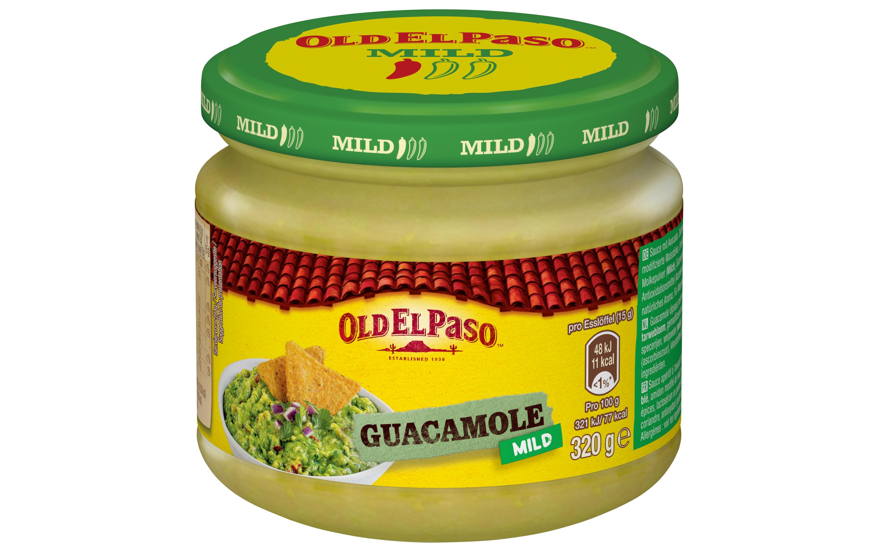 Guacamole Style Salsa 320 gDip-Sauce mit Avocado, Tomate und Zwiebeln