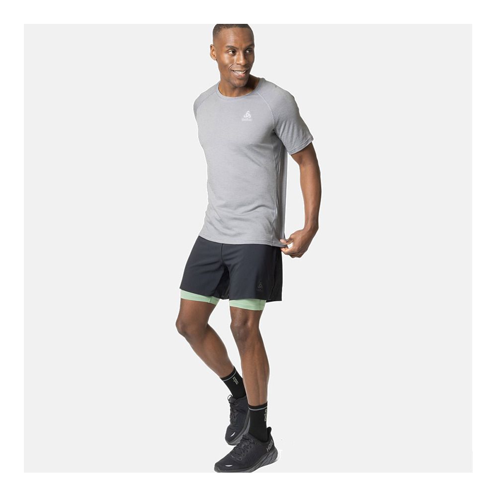 Odlo X-ALP PW 115 - Maillot Homme grey melange