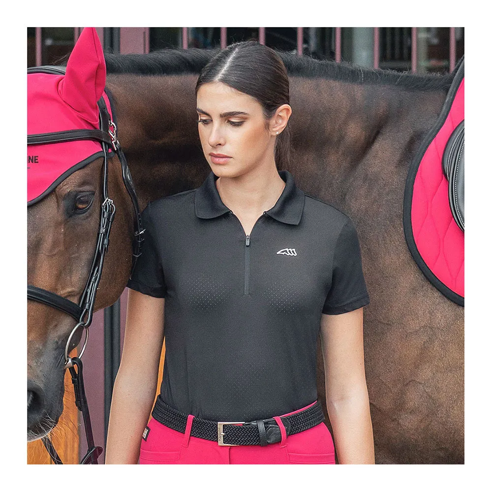 Equiline CARENC -  Polo Femme black