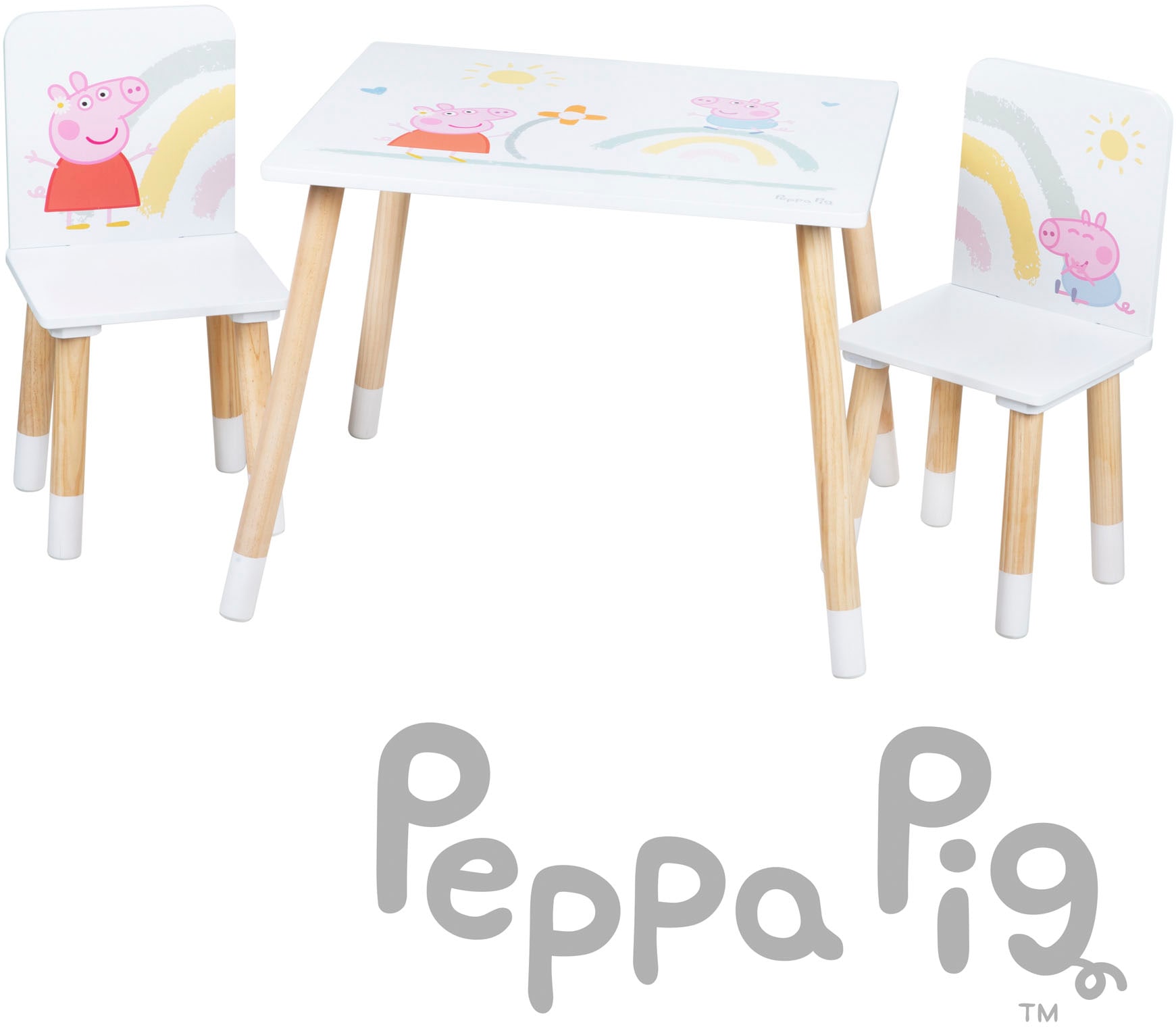 roba® Kindersitzgruppe »Peppa Pig« 3 Stk. tlg.