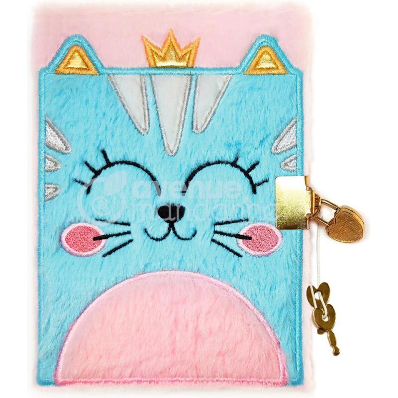 Journal intime fourrure, Chat - Bleu