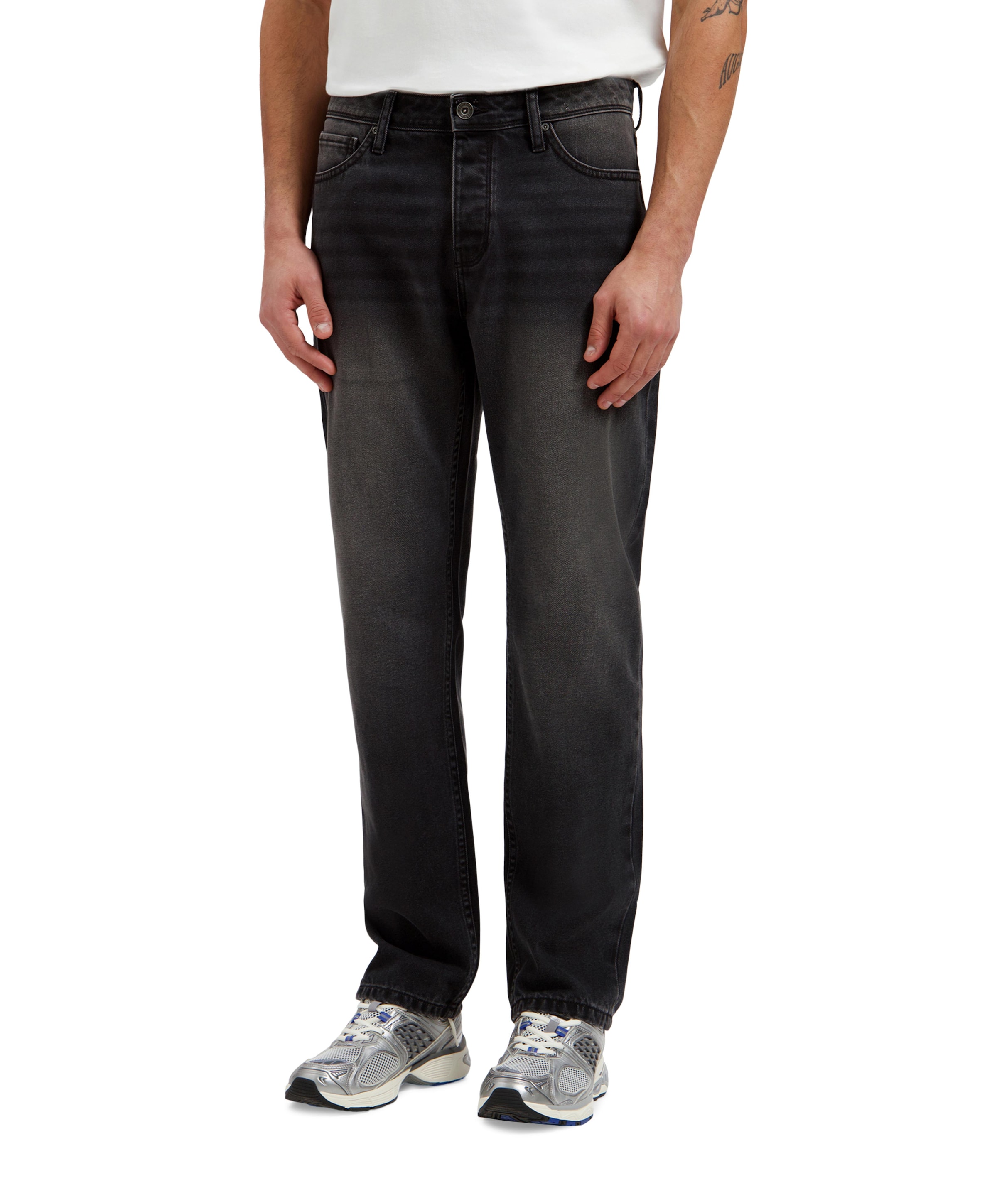 Pure Path The Eric Regular Fit heren jeans zwart