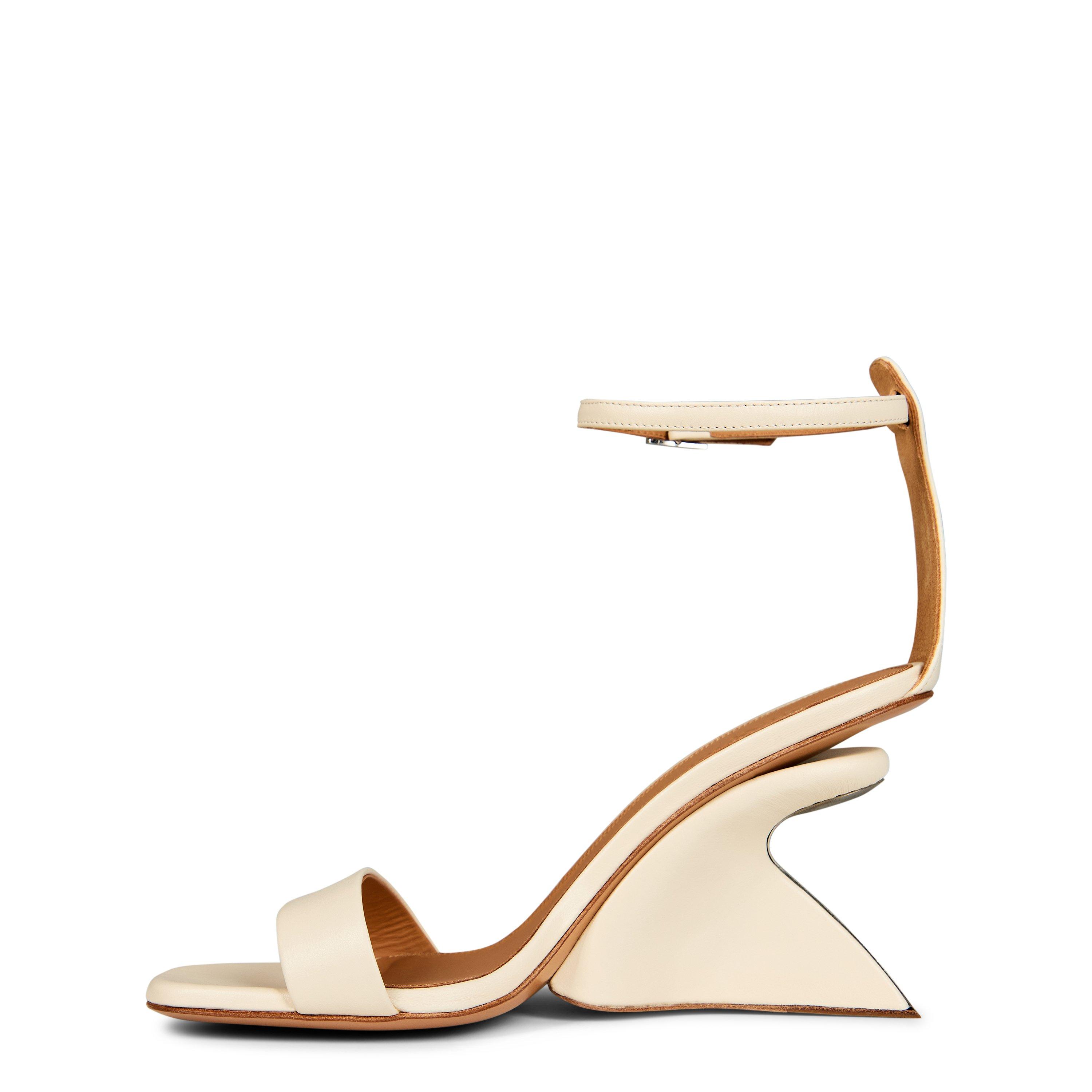 Off White Jug Wedge Sandals