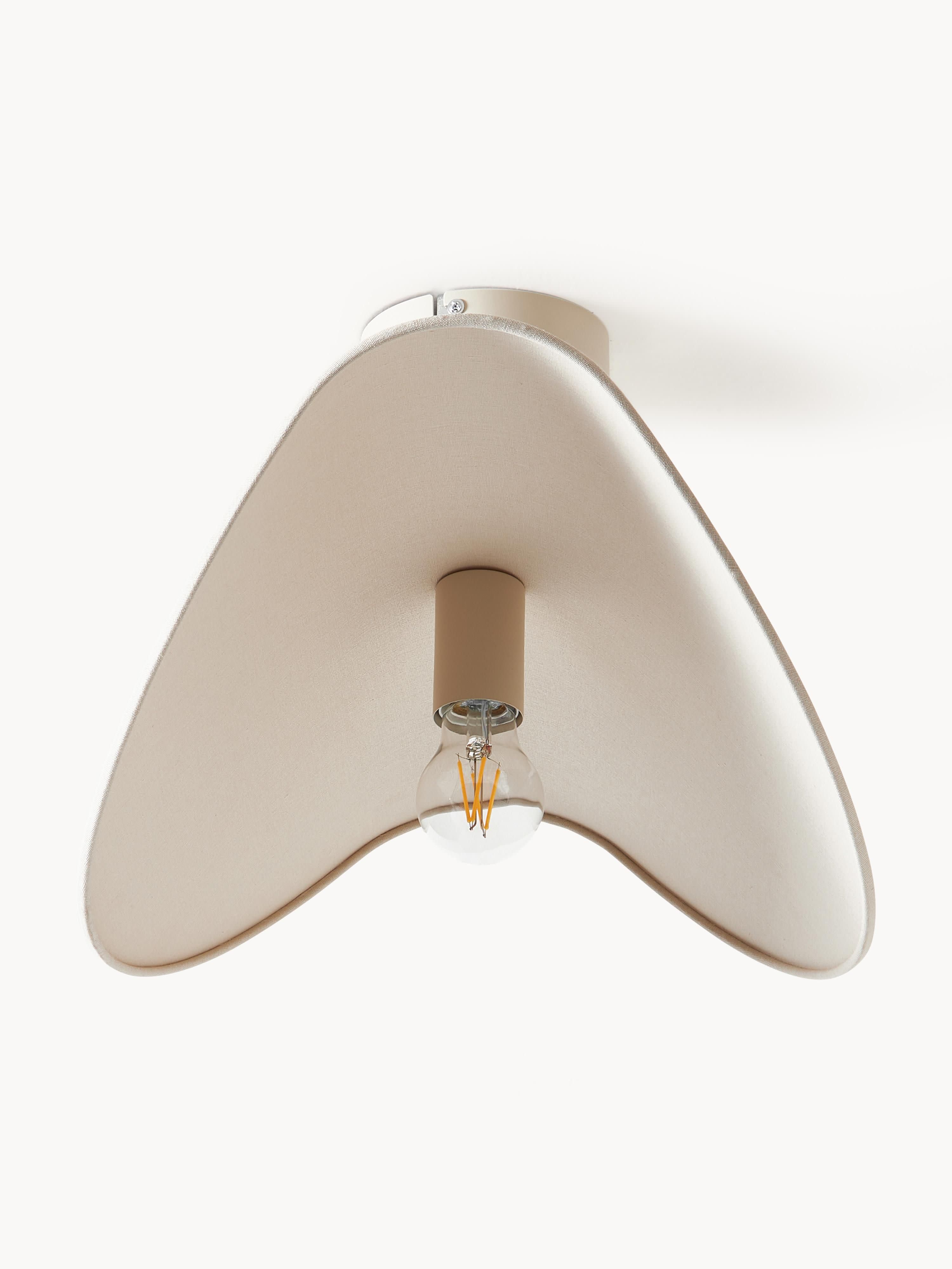 Design plafondlamp Kenzie van linnen