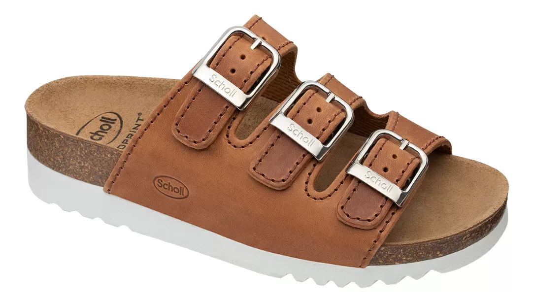 Scholl Rio Wedge Cognac - 1 stk.