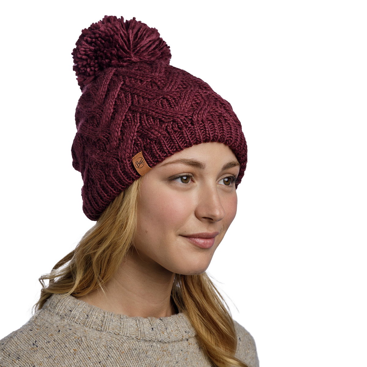 Buff Caryn Knitted Beanie (Dahlia) - Spejder Sport