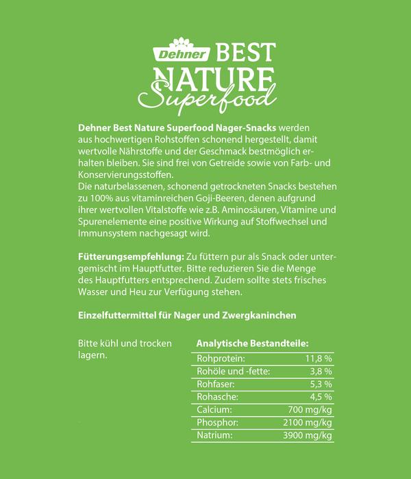 Dehner Best Nature Nagersnack Superfood Pure