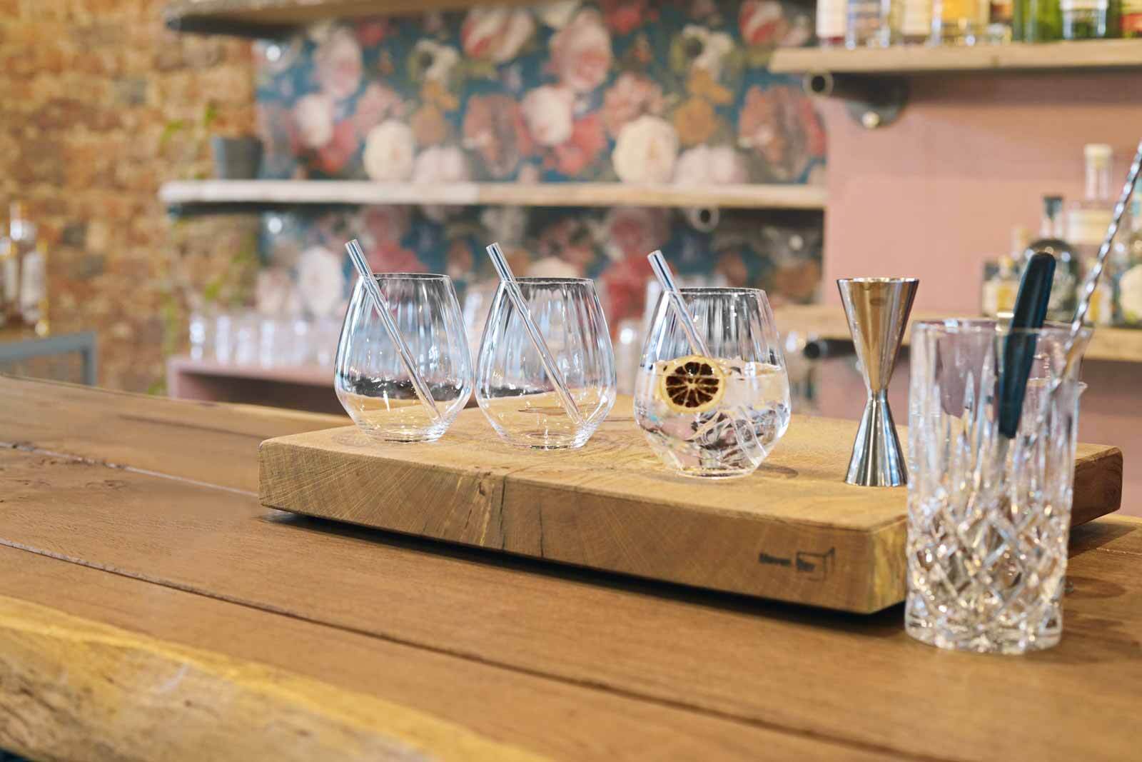 Nachtmann Trinkhalme + Reinigungsbürste 15 cm 4er Set