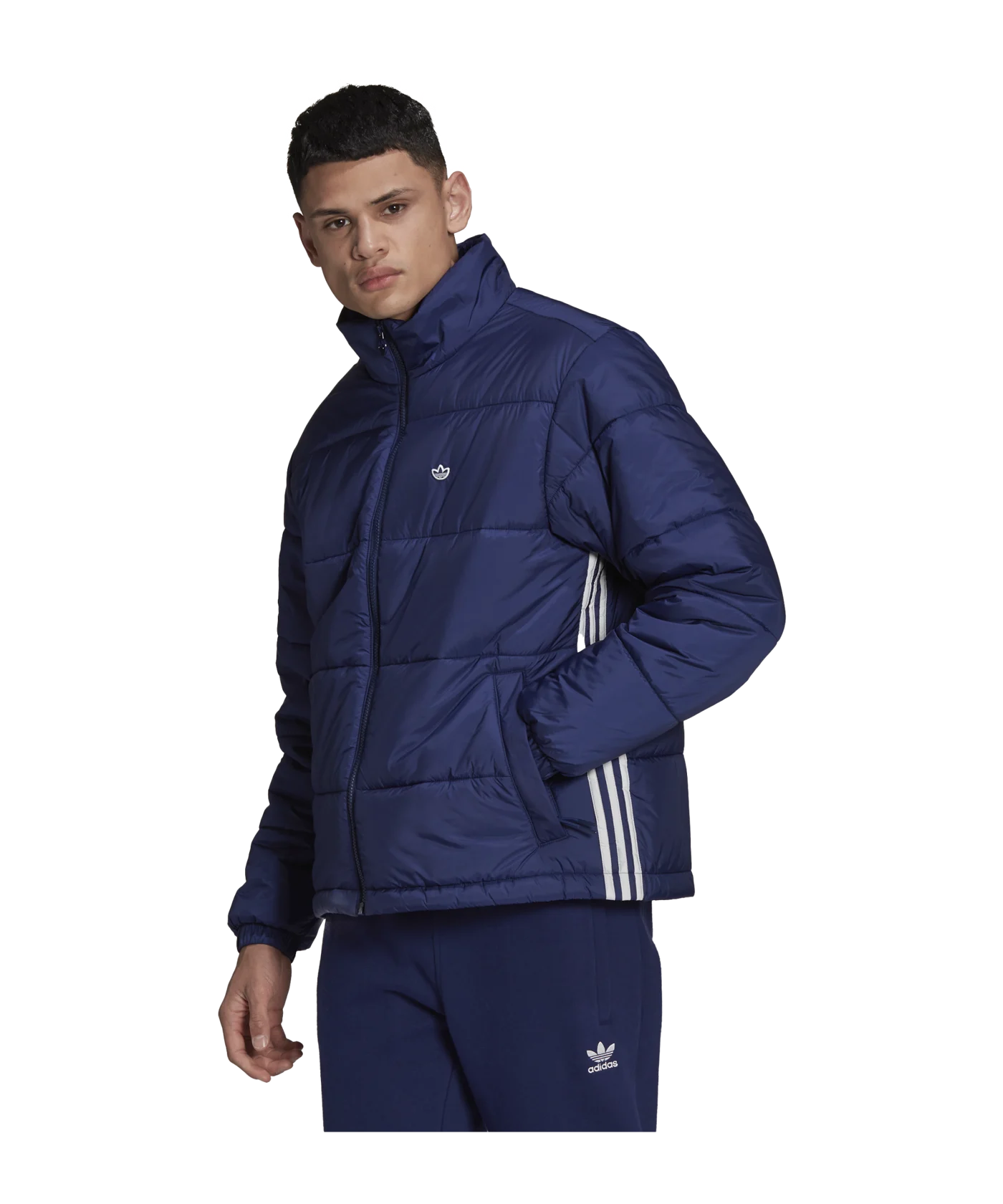 adidas Originals Padded Stand Puffer Jacke Blau