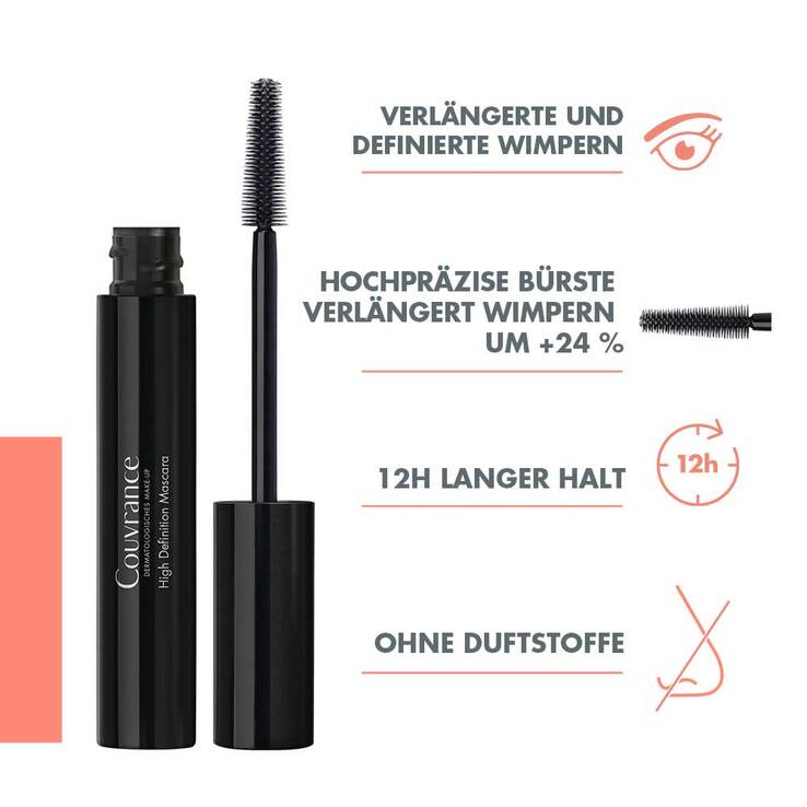 Avene Couvrance Mascara High Definition schwarz, 7 ml