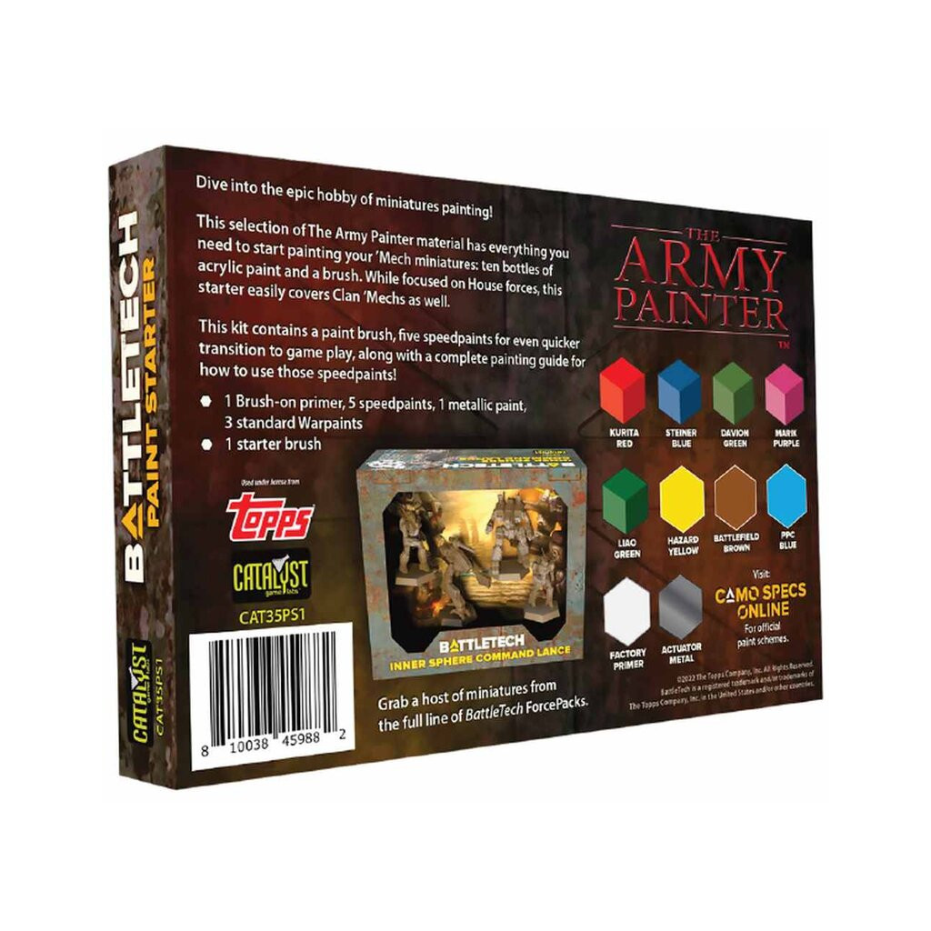 BattleTech Paint Starter