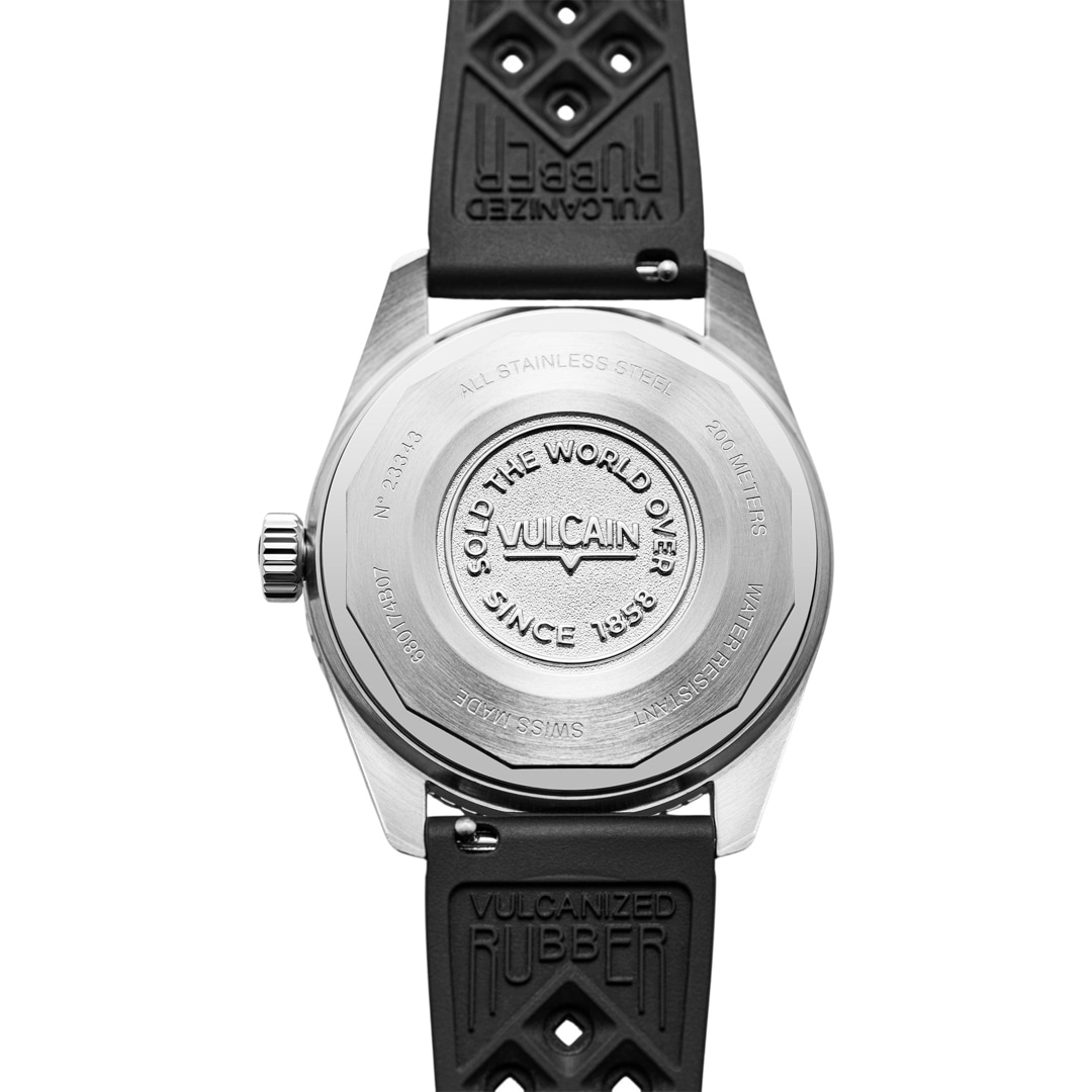 Vulcain Skindiver Nautique GMT White