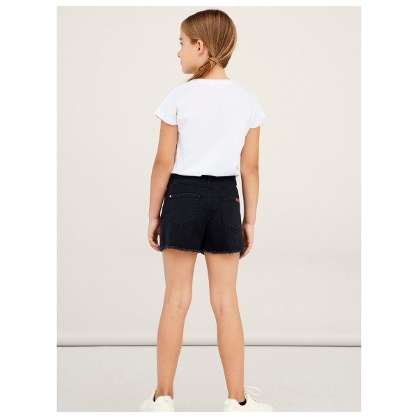 Name it - Kid's Rose HW Mom Denim Shorts - Jean