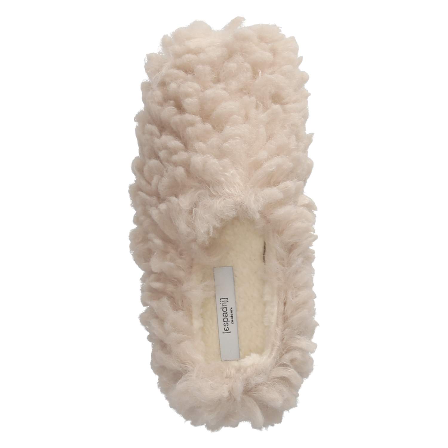 Espadrij l´originale Hausschuhe FLUFFY - beige