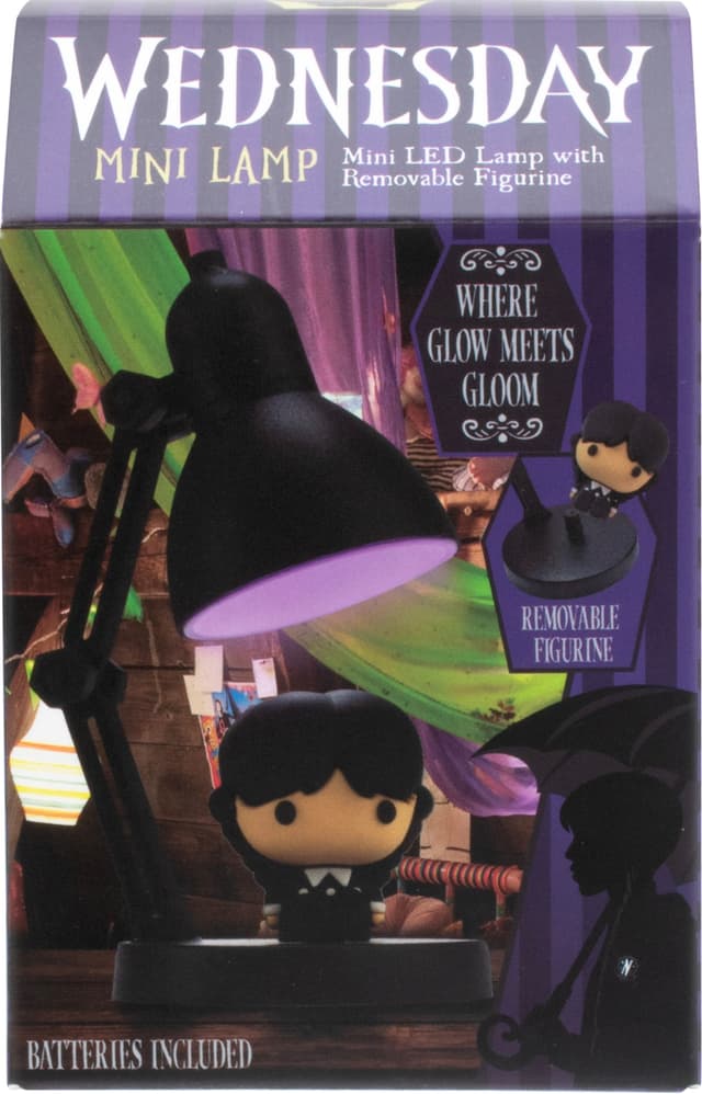 Blue Sky Studios Wednesday Mini LED-lampe med figur