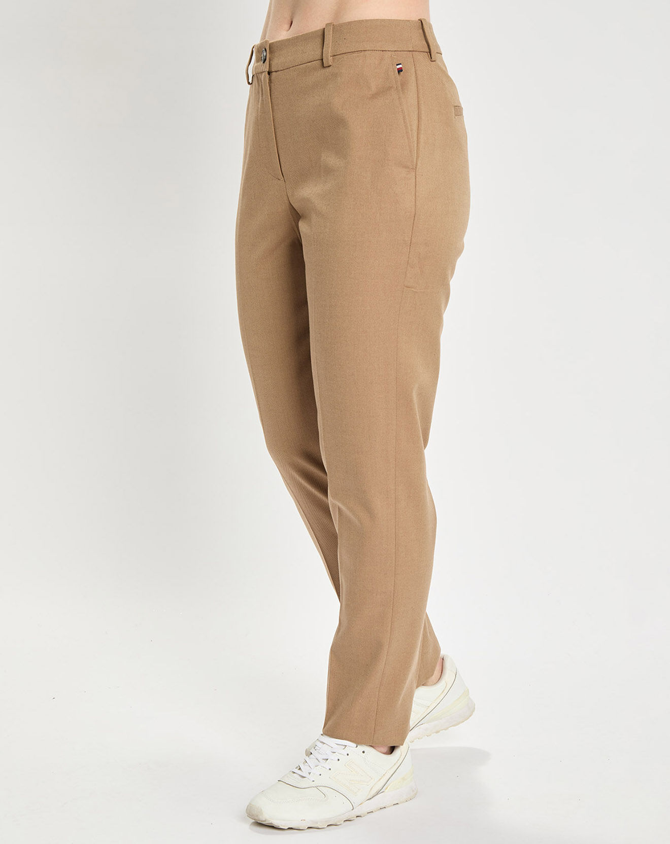 Tommy Hilfiger Pantalon tailleur slim Hailey beige