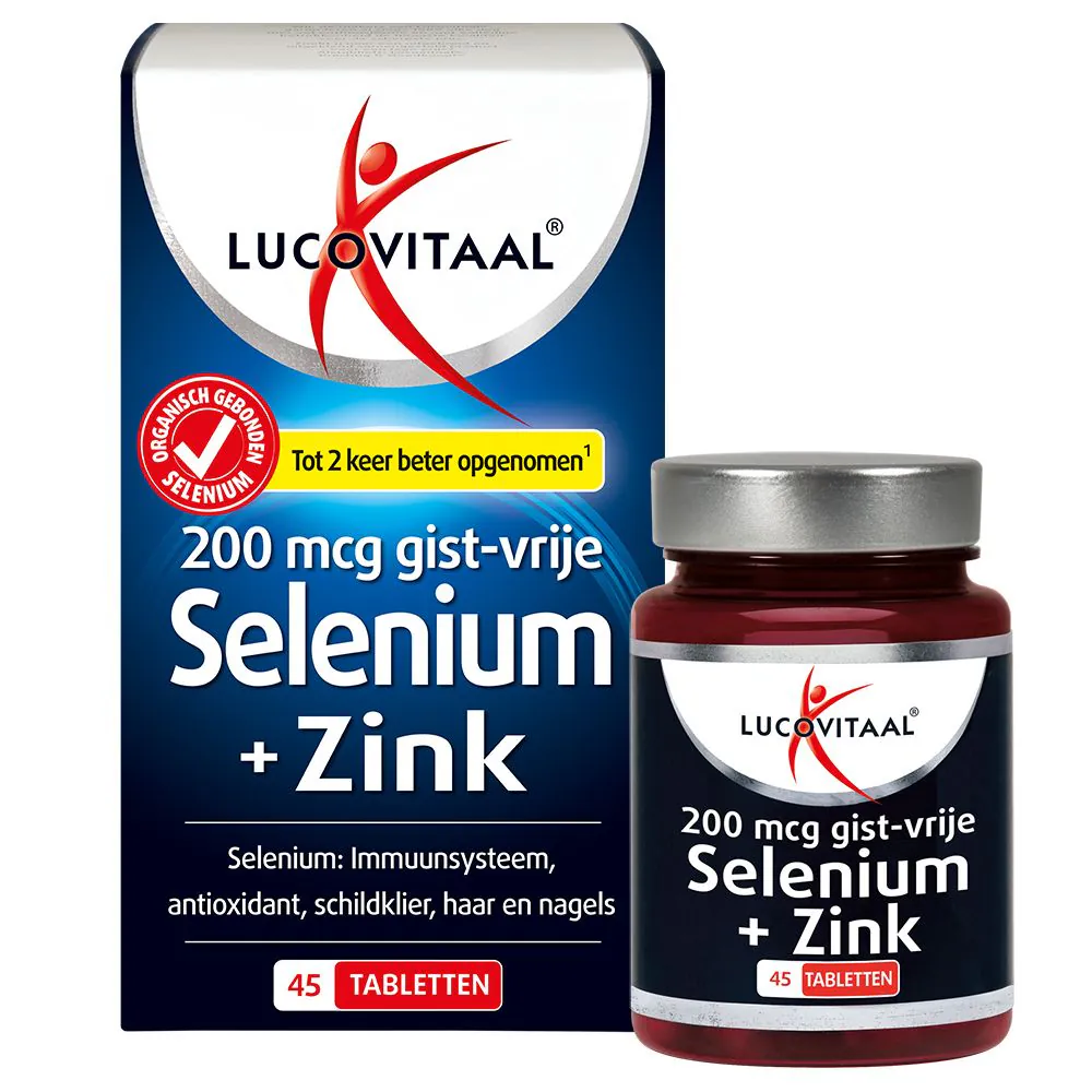 Selenium Zink 45 tabletten