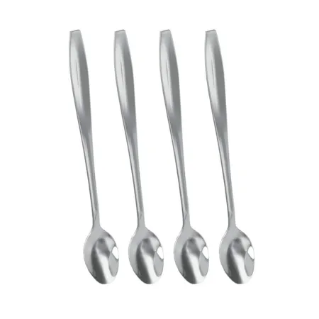 metaltex Limonaden- und Cocktaillöffel 4er Set, Inox
