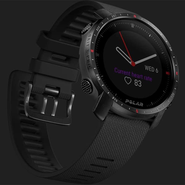 Montre cardio GPS POLAR GRIT X PRO SAPHIR M/L BLACK