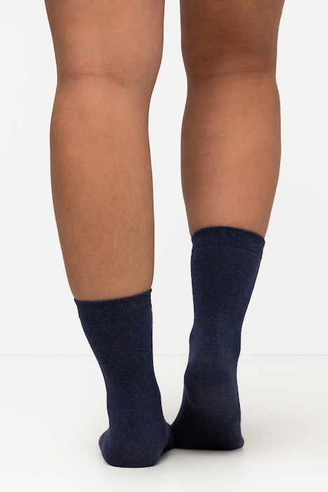 Socken, meliert, Halbschaft