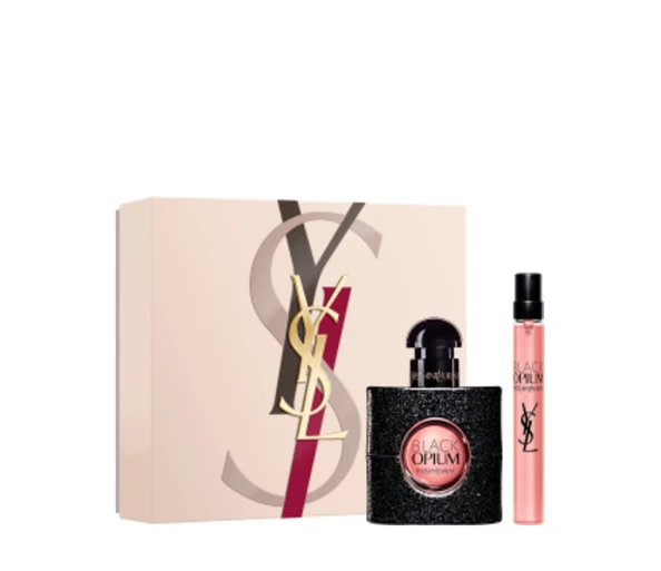 Yves Saint Laurent Black Opium Set mit Düften