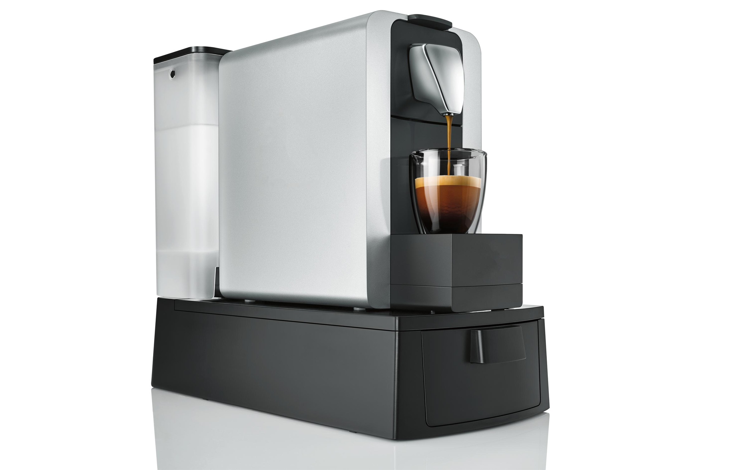 Kapselmaschine »Delizio Compact Pro XL Schwarz/Silber«