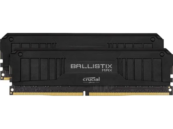 Ballistix MAX - DDR4 - sæt - 16 GB: 2 x 8 GB - DIMM 288-PIN - 5100 MHz / PC4-40800 - CL19 - 1.5 V - ikke bufferet - ikke-ECC - sort