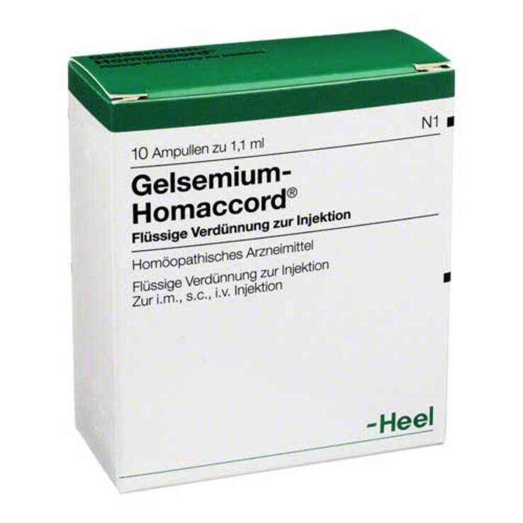 Gelsemium Homaccord Ampullen, 10 St