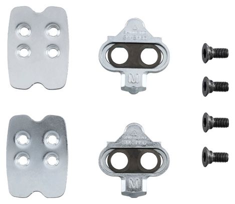 Cales Shimano SPD SM-SH56 Argent (Paire)   Plaques