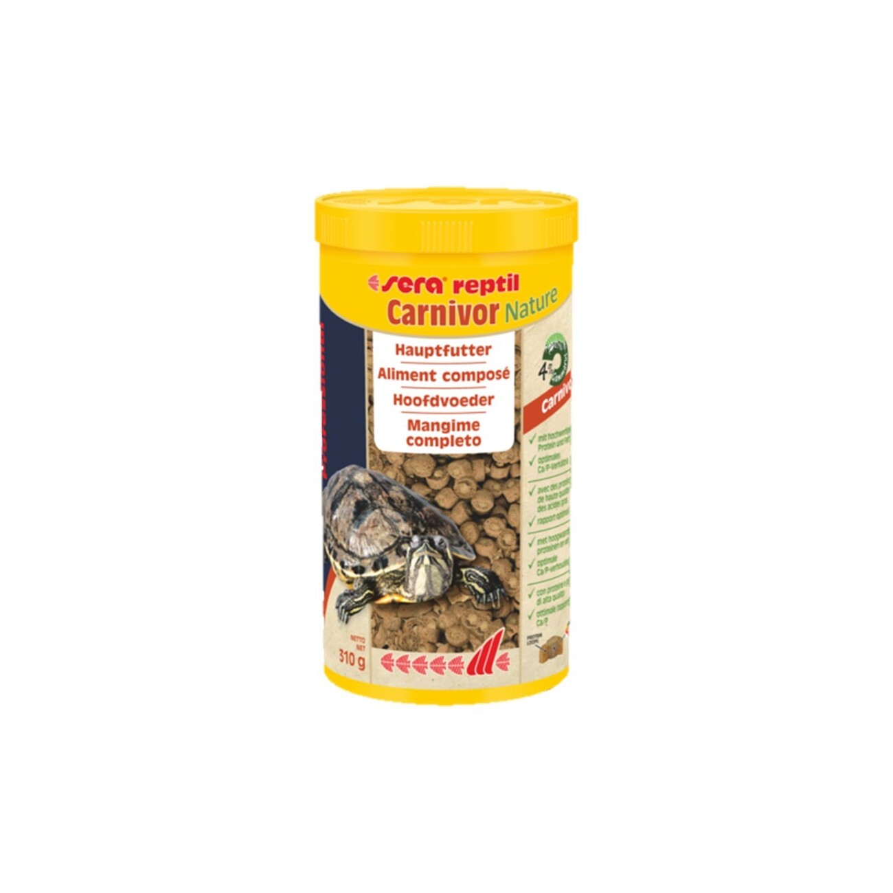 Sera reptil Professional Carnivor Nature 1.000 ml