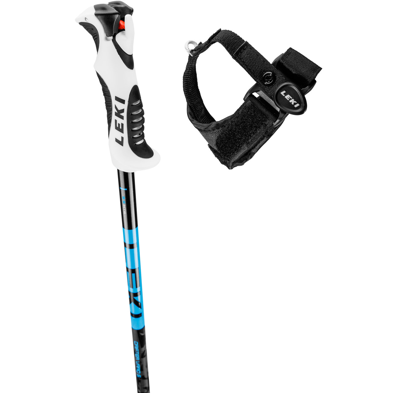 Leki Drifter Vario S black/cyan/dark anthra | Leki Alpin Skistöcke | Leki | L | MARKEN | XSPO
