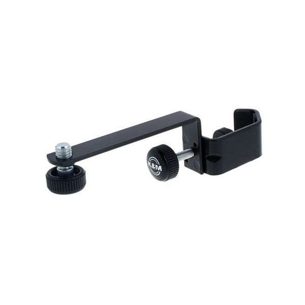 K&M 238 Mikrofon-Halteschiene schwarz