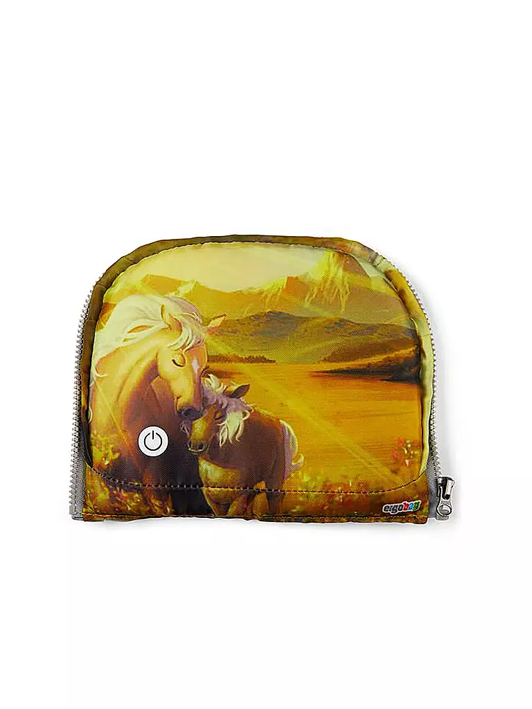 ERGOBAG Zip Set Zippies LED Pferd bunt