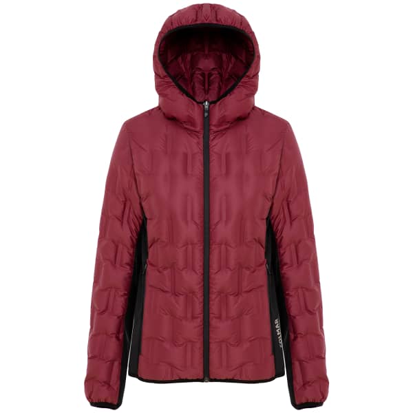 Veste softshell COLMAR 9XJ LADIES SKI DOWN JACKET GARNET-BLACK