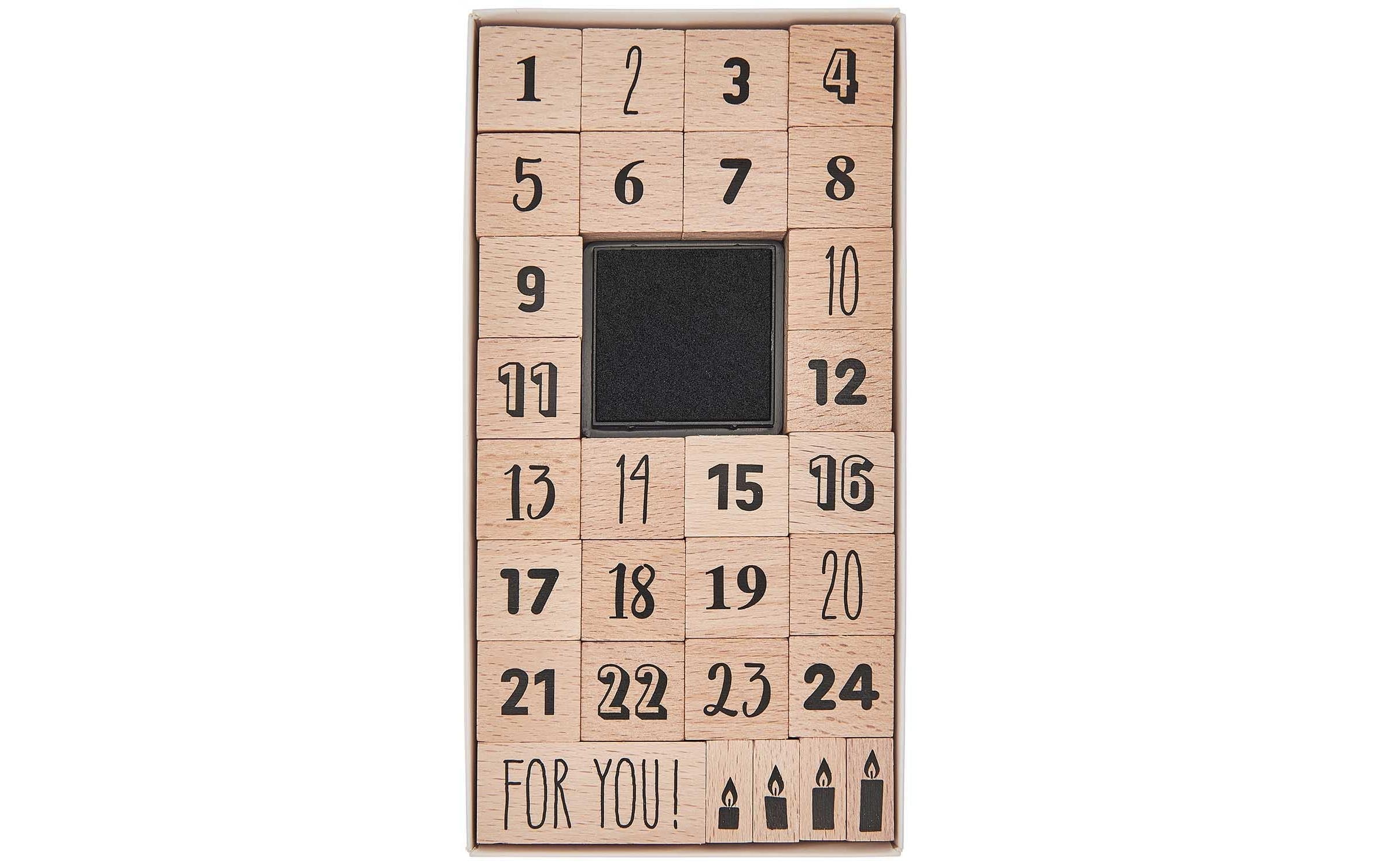 Rico-Design Verlag Adventskalender »30-teilig« ab 3 Jahren