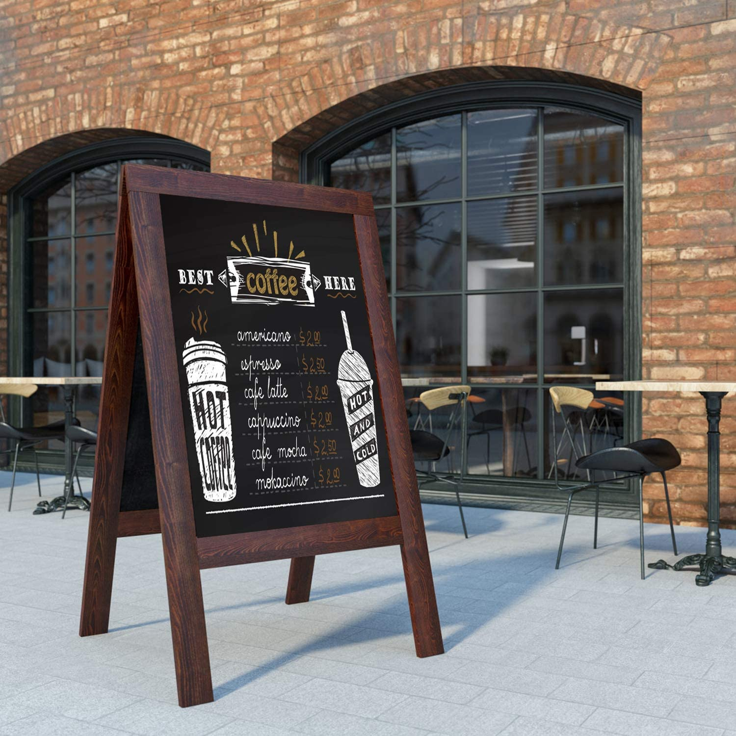 (60x100cm) Selbstklebende Wandtafel Folie Black Board Sticker inkl. 5 Tafelkreiden