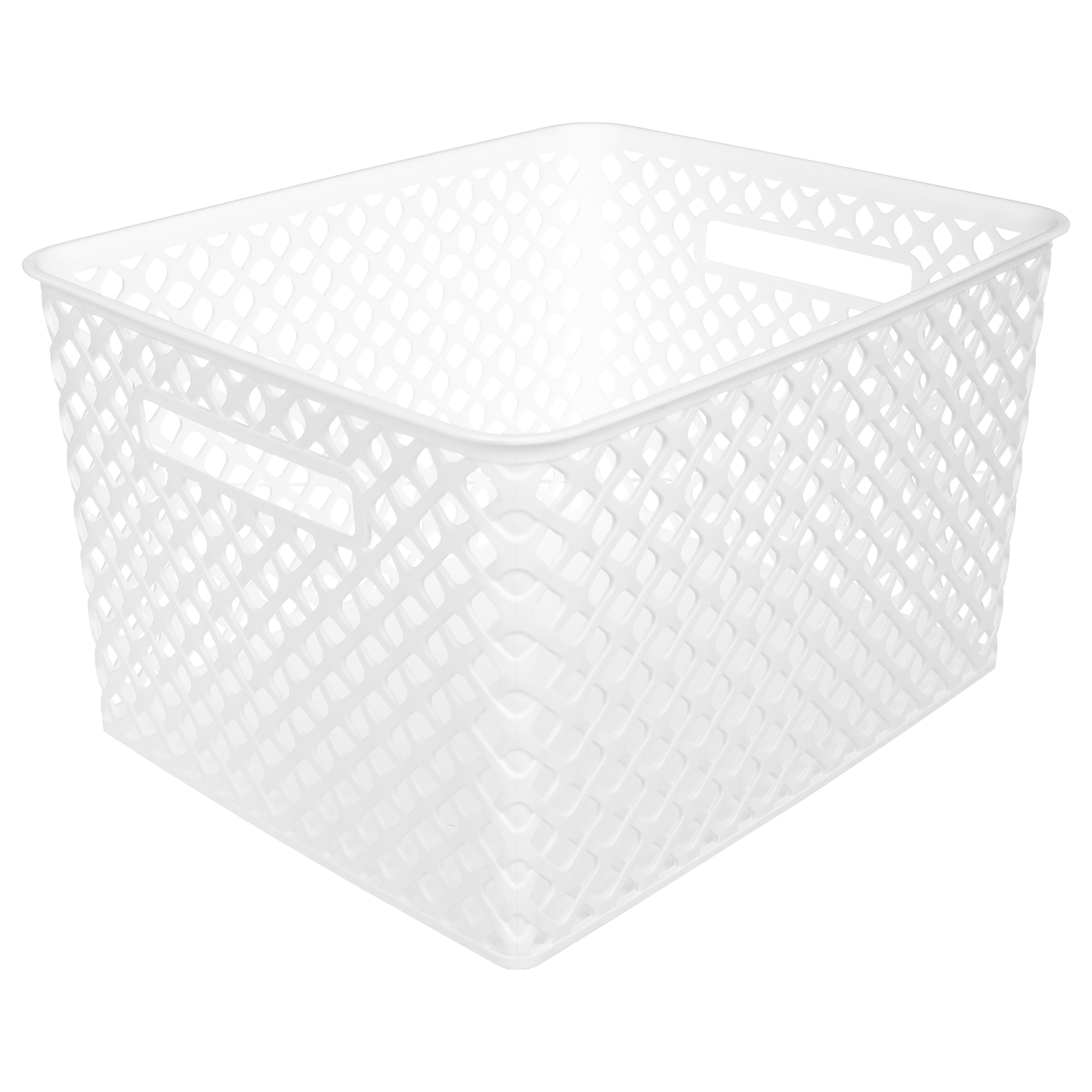 PANIER FOLK 19L BLANC