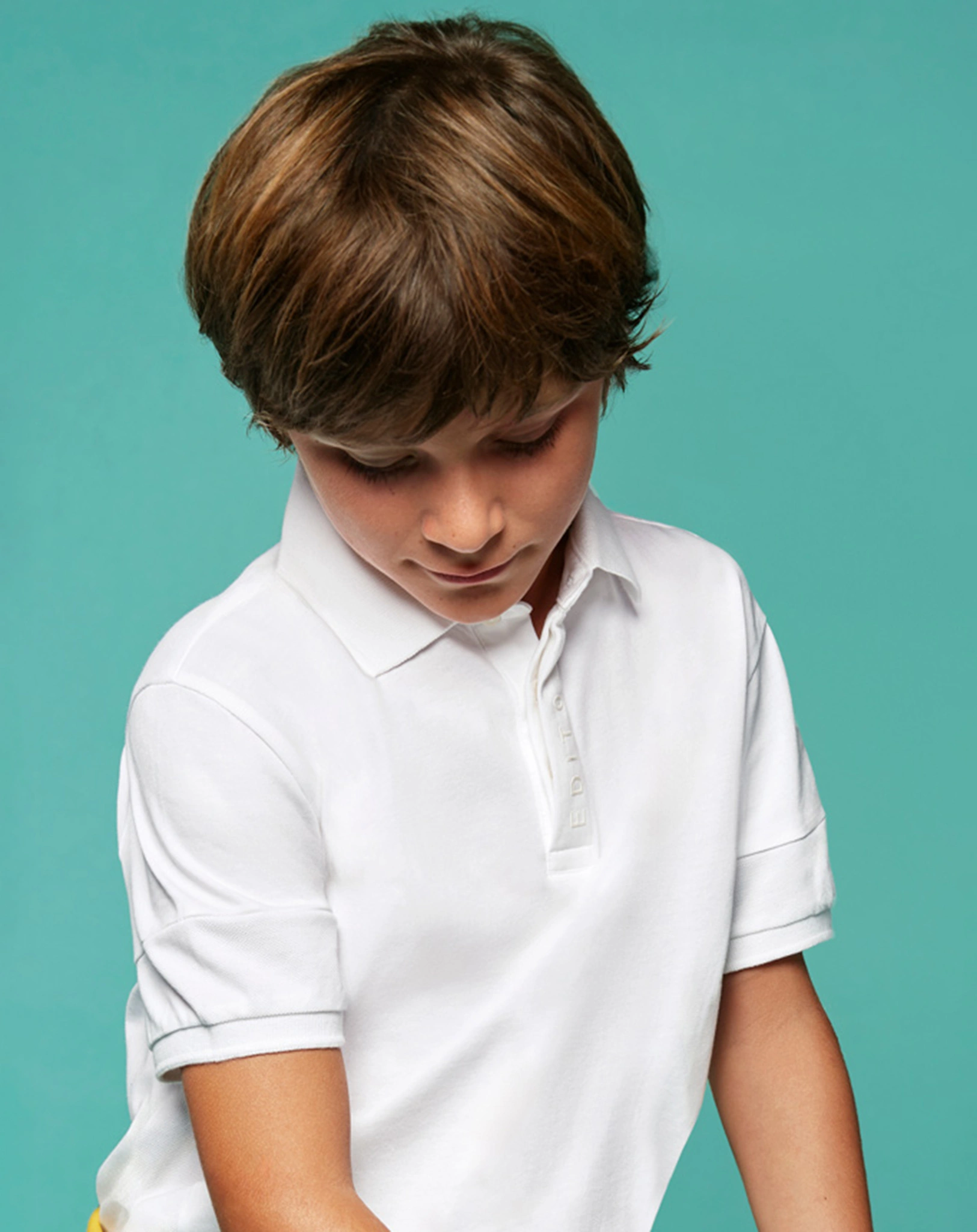 Poloshirt BASIC WHITE in weiß