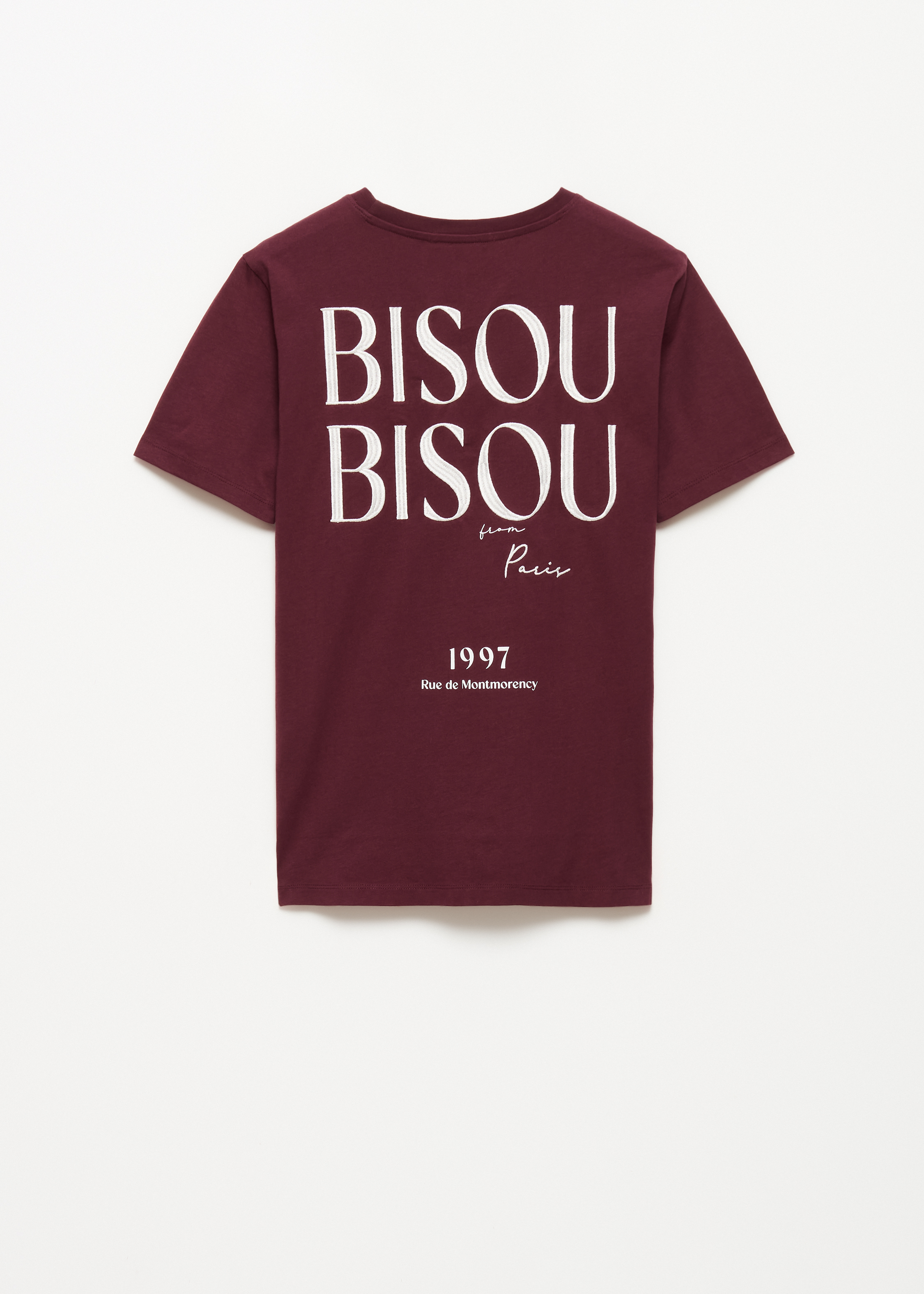T-shirt met borduurwerk