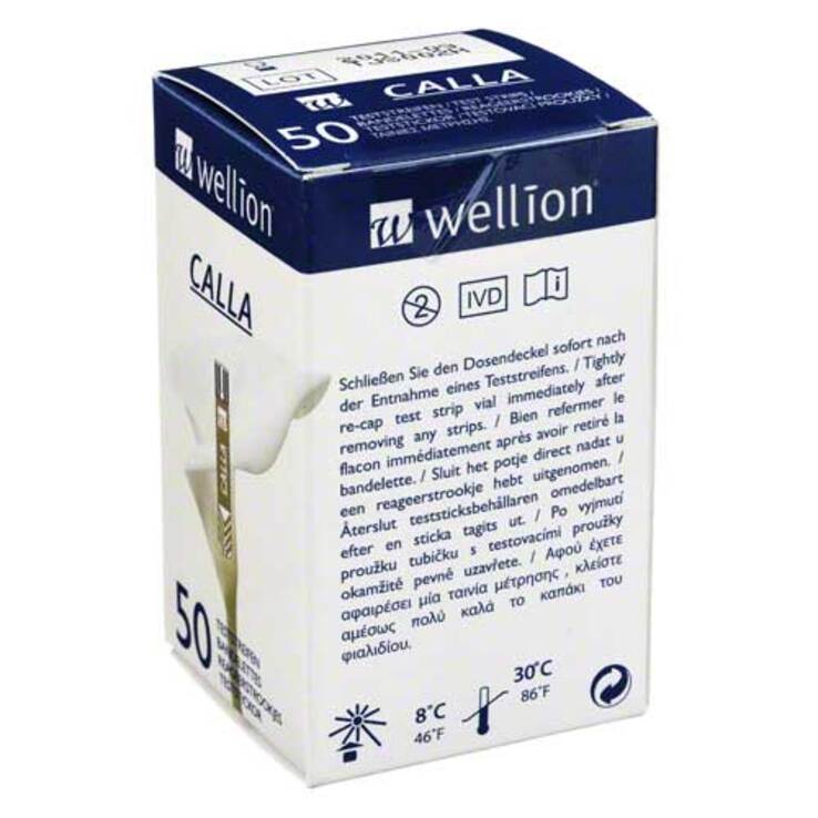 Wellion Calla Blutzuckerteststreifen, 50 St