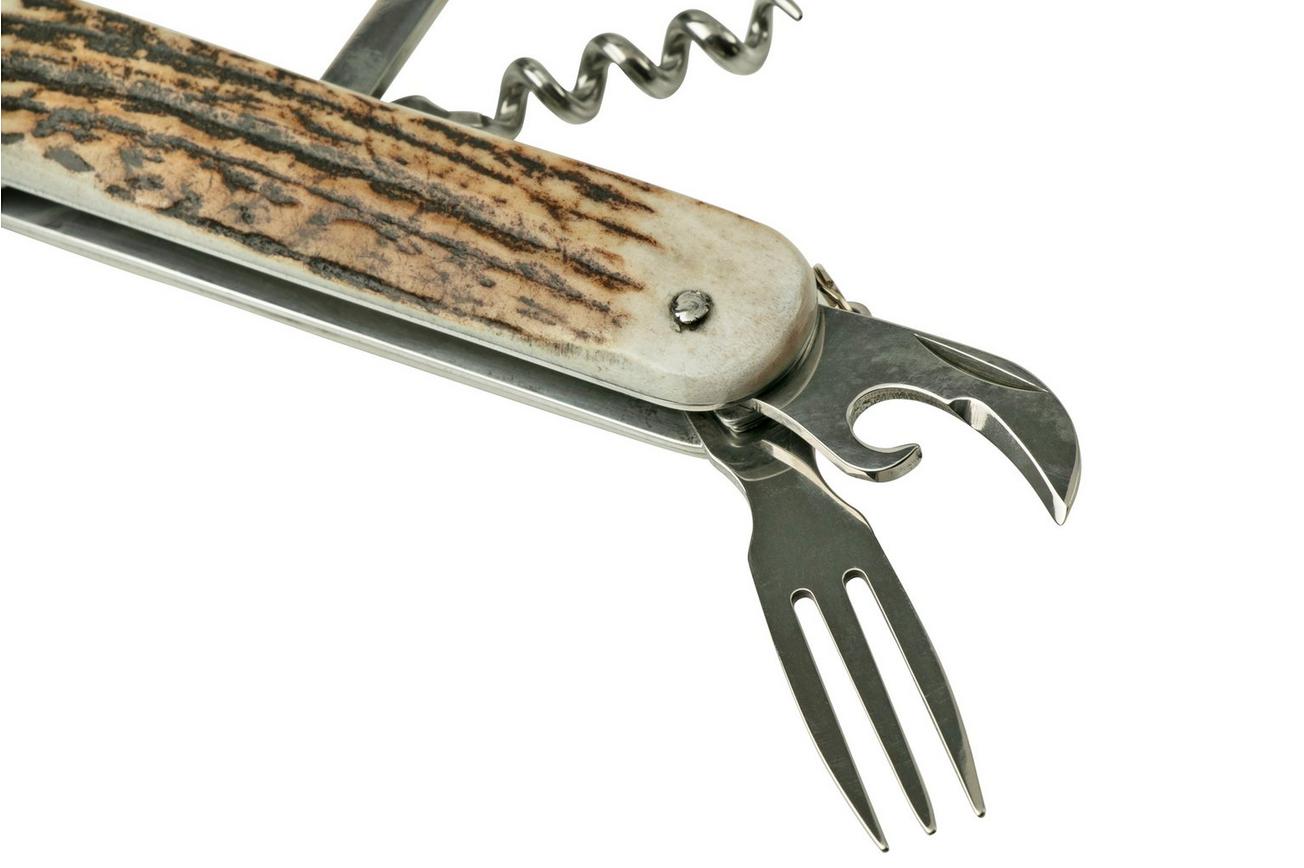 Mercury Multi-Tool Knife 913-6DC Stag, 6 functies, zakmes