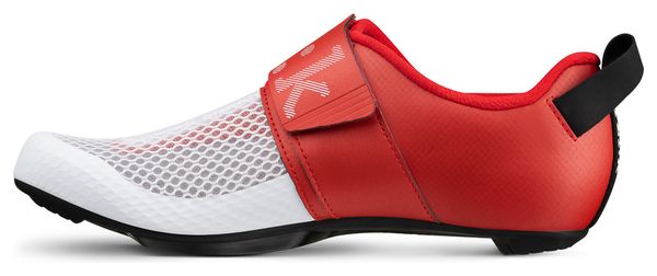 Chaussures de Triathlon Fizik Hydra Blanc/Rouge
