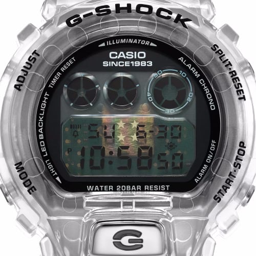 Montre G-Shock DW-6940RX-7ER Transparent