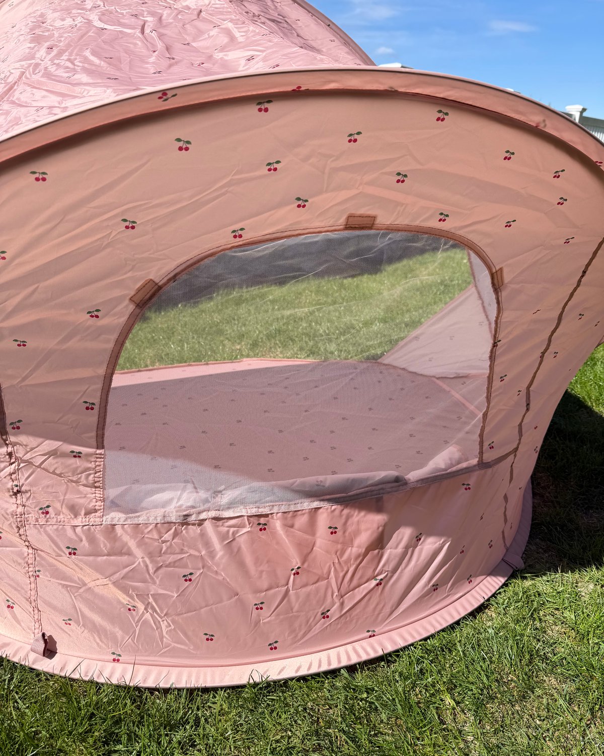 UV Telt Baby, Stort – Strandtelt Pop-up UV50+ | 115×125 cm