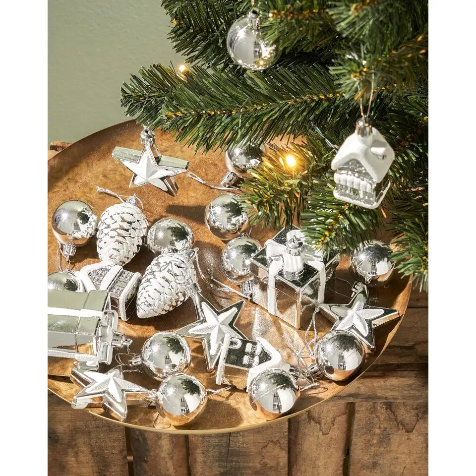 Black Box Trees Joy Kunstkerstboom met Ornamenten en Verlichting - H90