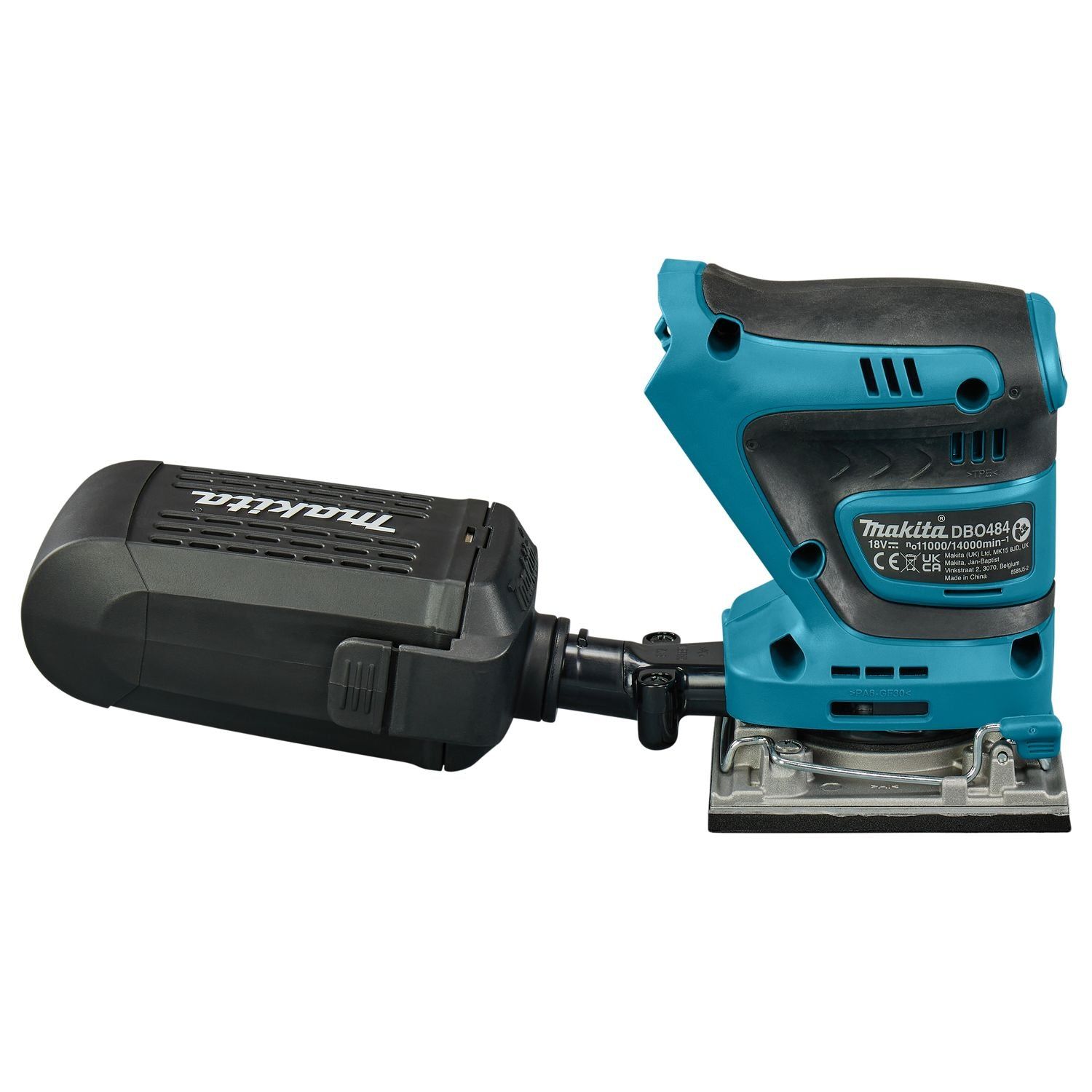 Makita DBO484Z Accu Handpalm Vlakschuurmachine 18V Basic Body
